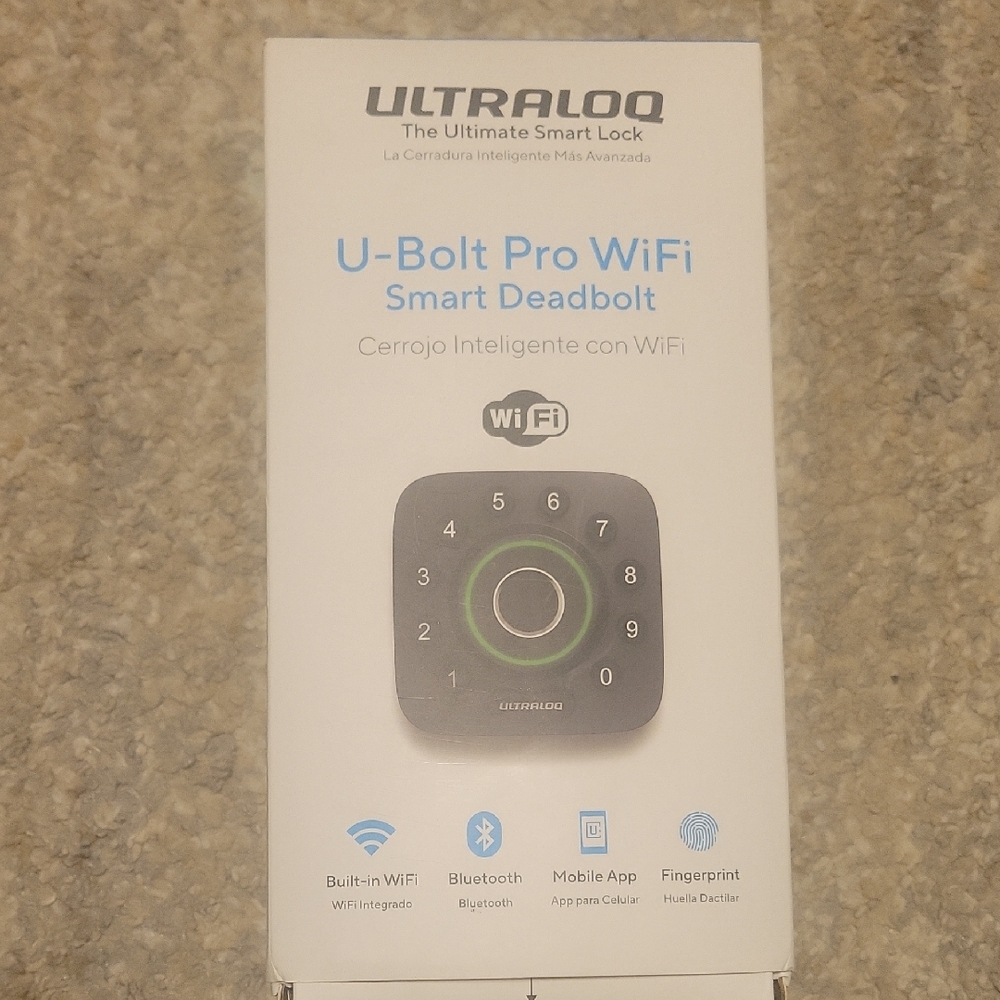 Ultraloq U-Bolt Pro WiFi Smart Deadbolt